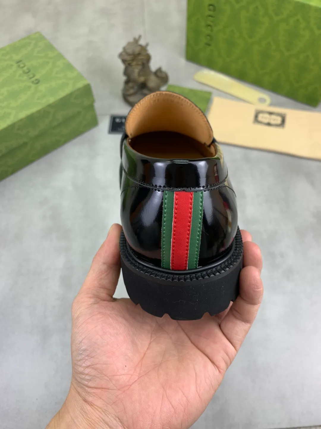 Men's shoes P580💰【New style】🆘Water dyed cowhide lining (GUCCI) Gucci business leather shoes, made of original imported Italian 🇮🇹 open-edge beaded calfskin, fully water-dyed cowhide lining, carefully handmade by professional shoemakers, the original version is specially designed for wear-resistant and lightweight foam outsole. Standard code: 38-45 5️⃣color🉑️select